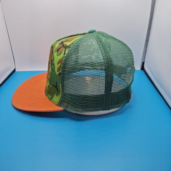 Duck Dynasty Official 2013 Orange & Camouflage Trucker Mesh Snapback Hat Cap - Picture 3 of 7